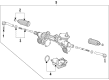 Cadillac Escalade Tie Rod Diagram - 86544912