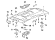 Chevy Interior Door Handle Diagram - 15269142