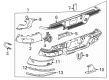 Chevy Colorado Bumper Diagram - 85017009
