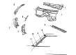 Chevy Monte Carlo Door Moldings Diagram - 20444639