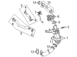 Chevy Silverado 1500 LTD Exhaust Gas Temperature Sensor Diagram - 55514862