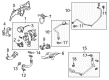 Cadillac SRX Turbocharger Diagram - 12637545