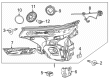 Chevy Trailblazer Headlight Diagram - 42889648