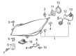 Buick Headlight Diagram - 13426668