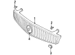 Buick Skylark Grille Diagram - 22595750