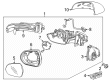 Chevy Trailblazer Mirror Actuator Diagram - 42676124