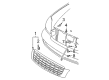 Cadillac Grille Diagram - 89025060