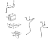 Saturn Vue Battery Cable Diagram - 25804031