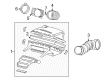 Chevy Express 3500 Air Hose Diagram - 15153906