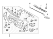 Chevy Blazer Dash Panel Diagram - 12546778