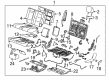 Chevy Suburban Seat Covers Diagram - 23450183