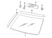 GMC Envoy Windshield Diagram - 25974702