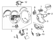 GMC Yukon XL Cruise Control Switch Diagram - 13557813