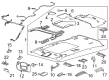Chevy Traverse Limited Interior Door Handle Diagram - 22894407
