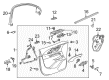 GMC Terrain Door Lock Switch Diagram - 86807636