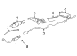 Chevy Malibu Muffler Diagram - 22651052