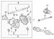 Cadillac CT6 Differential Diagram - 85596738