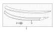 Chevy SS Spoiler Diagram - 92278254