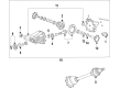 Chevy Suburban Differential Pinion Bearing Diagram - 22943107