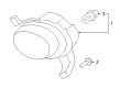 Chevy Fog Light Bulb Diagram - 94535543