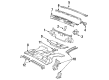 Buick Reatta Floor Pan Diagram - 20728967