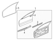 Oldsmobile Alero Door Seal Diagram - 22614276