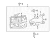 Chevy Silverado 1500 Headlight Diagram - 22853028