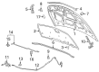Chevy Cruze Limited Hood Latch Diagram - 19420622