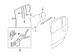 Saturn Astra Window Run Diagram - 24468342