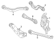 Chevy Blazer EV Control Arm Diagram - 85623503