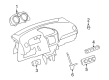 Saturn Vue Instrument Cluster Diagram - 25996682