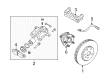 Cadillac CTS Brake Line Diagram - 15875847