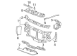 Chevy Express 1500 Radiator Support Diagram - 84201377