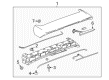 Chevy Bolt EV Spoiler Diagram - 42565355