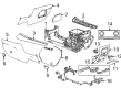 Buick Enclave Center Console Base Diagram - 26513254