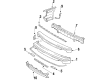 Chevy Nova Bumper Cover Diagram - 16513623