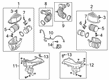 Cadillac Air Filter Box Diagram - 84665136