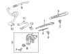 Buick Encore GX Wiper Blade Diagram - 42709516