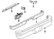 Oldsmobile Bravada Bumper Cover Diagram - 12541187