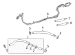 Cadillac CT6 A/C Hose Diagram - 84030539