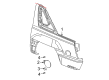 Cadillac Escalade EXT Fuel Door Diagram - 15124079