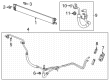 Chevy Silverado 2500 HD Oil Cooler Hose Diagram - 85584364