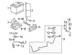 Chevy Camaro Battery Vent Tube Diagram - 92228938