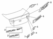 Chevy Malibu Emblem Diagram - 84479457