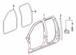 Chevy Silverado 1500 LD Weather Strip Diagram - 23446706