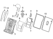 Chevy Bolt EUV Seat Covers Diagram - 42789726