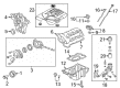 Cadillac Engine Cover Diagram - 12583732