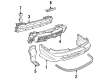 Chevy Lumina Bumper Cover Diagram - 10242428