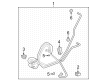 Chevy Sonic Cooling Hose Diagram - 95468203