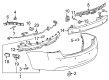Chevy Impala Bumper Cover Diagram - 23378123